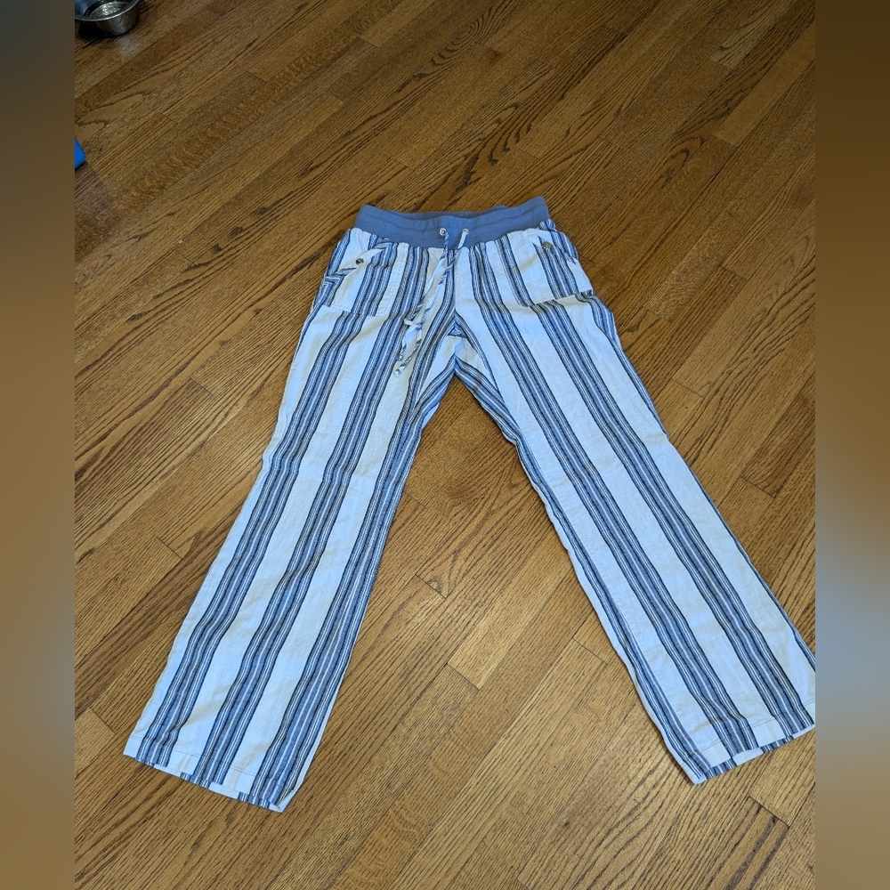 Women's Guess striped pants size small